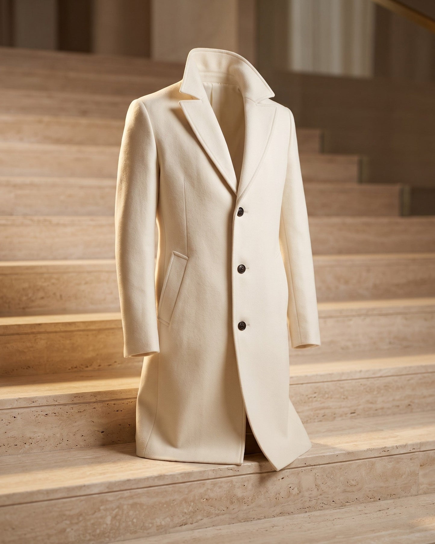 Ettore Wool-Blend Overcoat