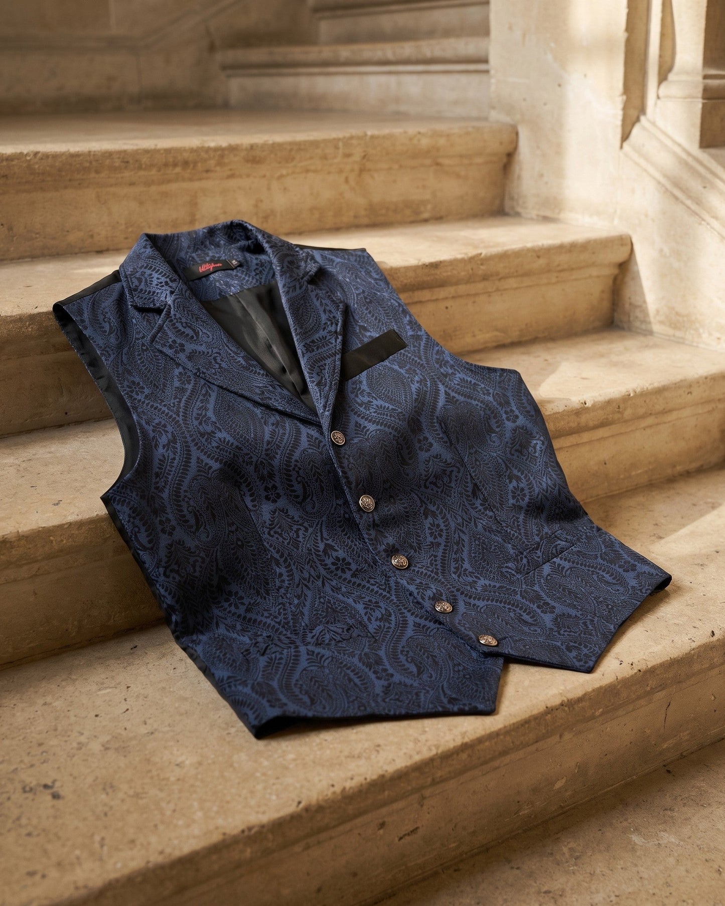 Guido Jacquard Vest